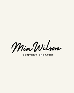 Canva Brand Kit - Mia Wilson