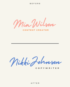 Canva Brand Kit - Mia Wilson