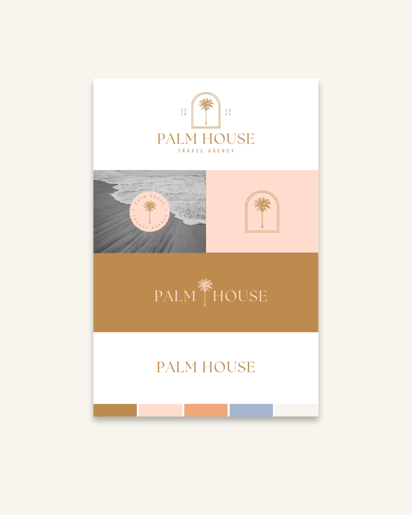 Canva Brand Kit - Palm House