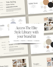 Load image into Gallery viewer, Canva Brand Kit Template - Avery