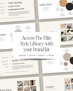 Canva Brand Kit Template - Avery