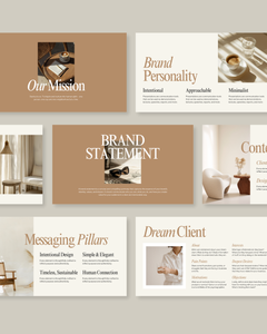 Brand Guidelines Template (Mocha)