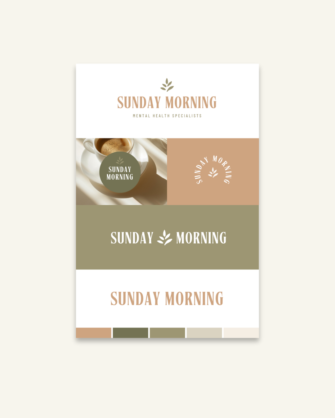 Canva Brand Kit -Sunday Morning