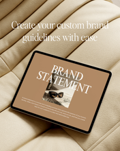 Load image into Gallery viewer, Brand Guidelines Template (Mocha)