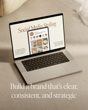 Load image into Gallery viewer, Brand Guidelines Template (Mocha)