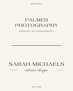 Canva Brand Kit -Palmer Photography