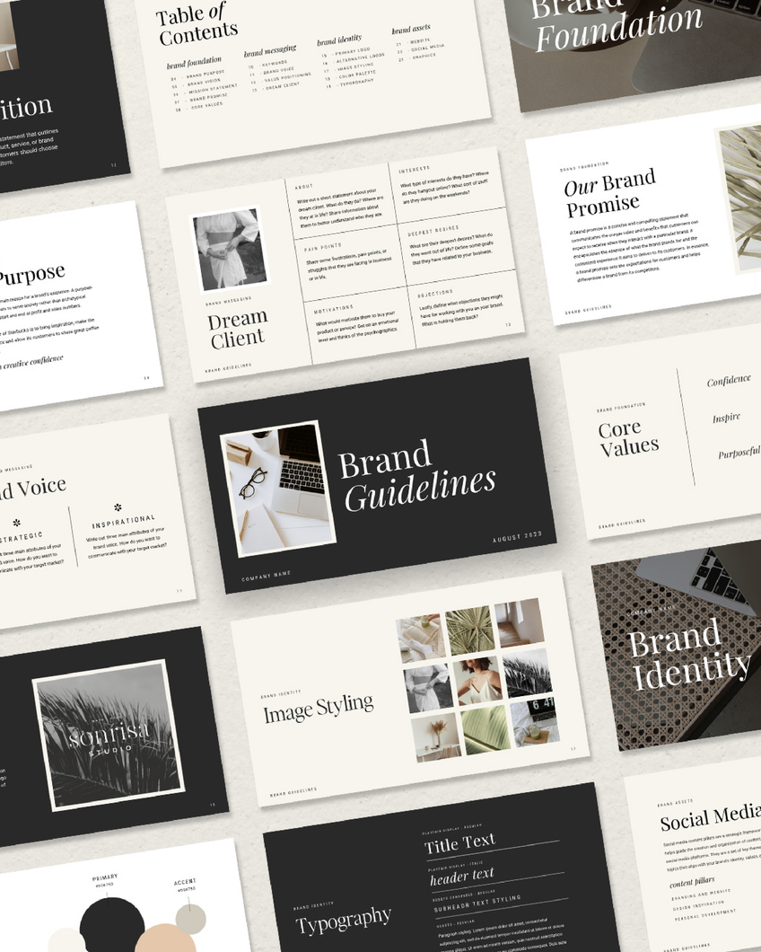 Brand Guidelines Template