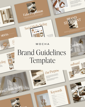Load image into Gallery viewer, Canva Template Bundle - Mocha