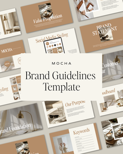 Canva Template Bundle - Mocha