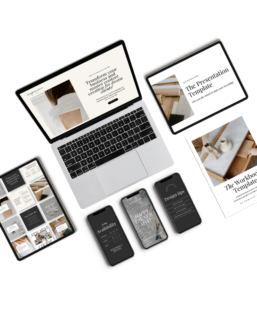 Canva Template Bundle - Harper