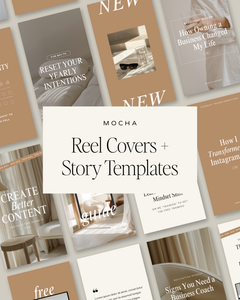 Canva Template Bundle - Mocha