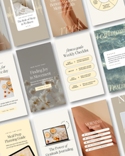 Load image into Gallery viewer, Social Media Templates (Nourish)