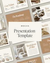Load image into Gallery viewer, Canva Template Bundle - Mocha