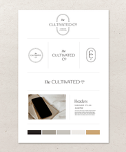 Load image into Gallery viewer, Semi-Custom Brand Kit - Test
