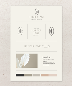 Semi-Custom Brand Kit- Harper Jane