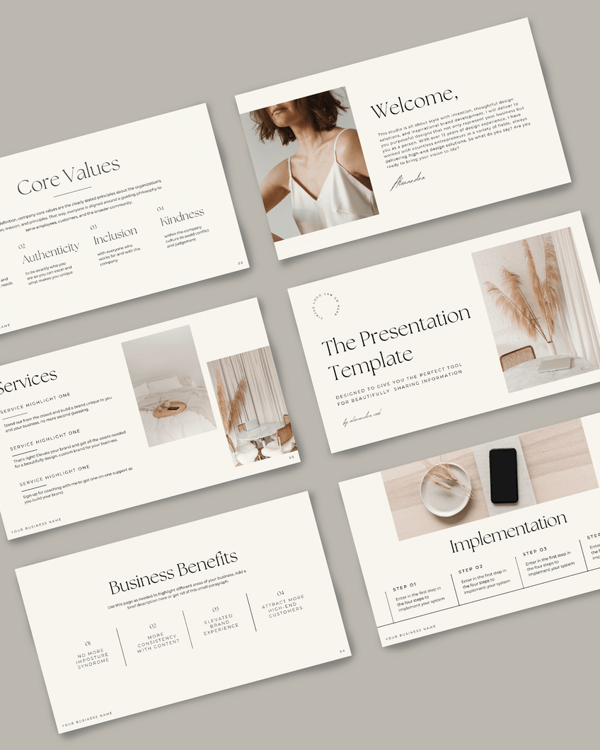 Presentation Template - Pampas